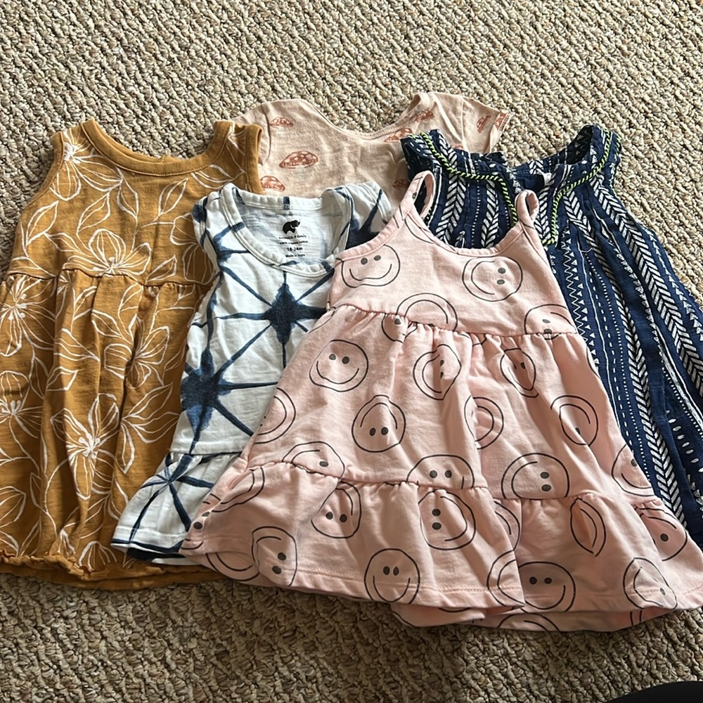 Baby Girl Summer Clothes 12-18 Month Bundle